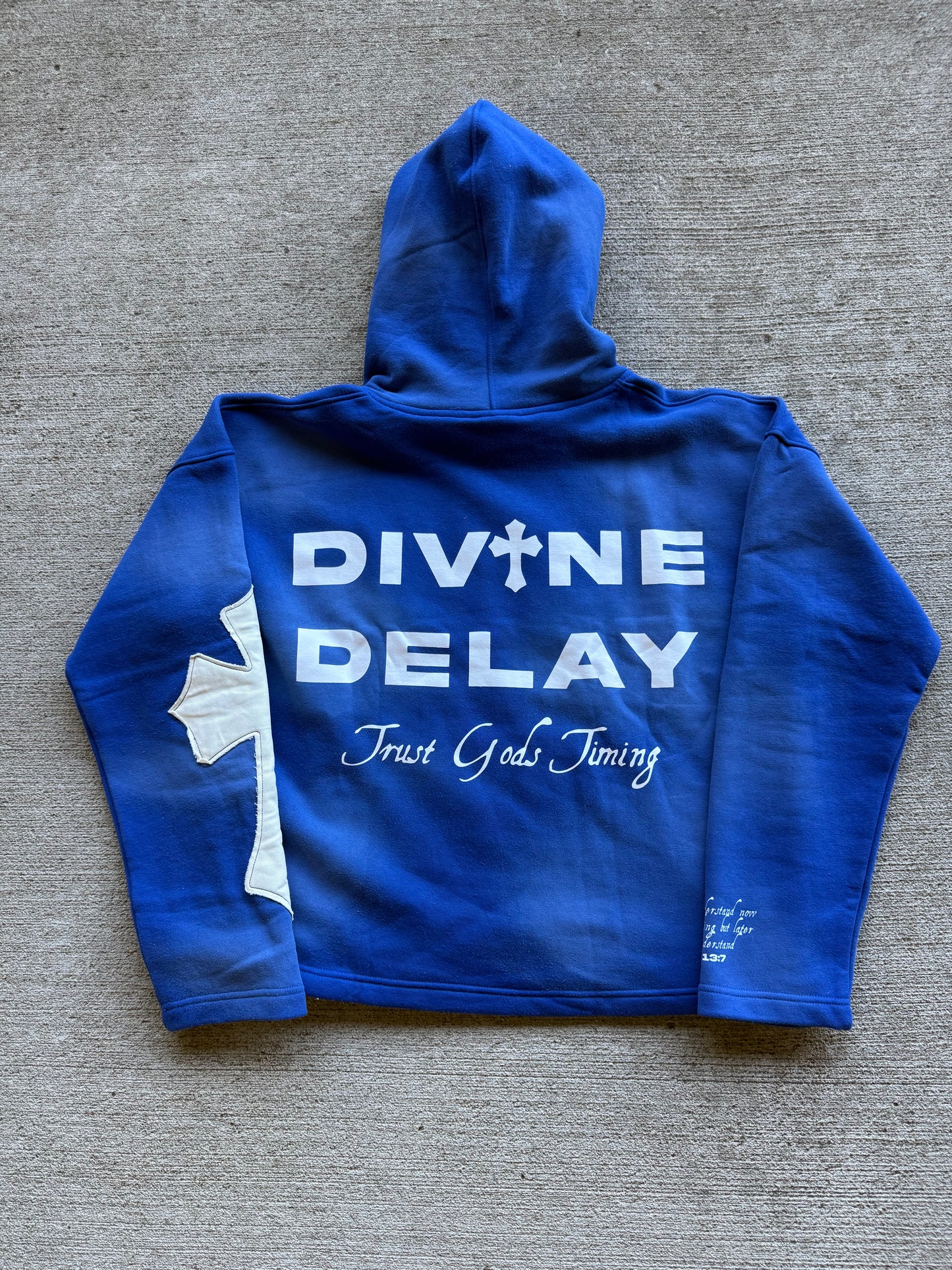 Blue Gods Timing Hoodie