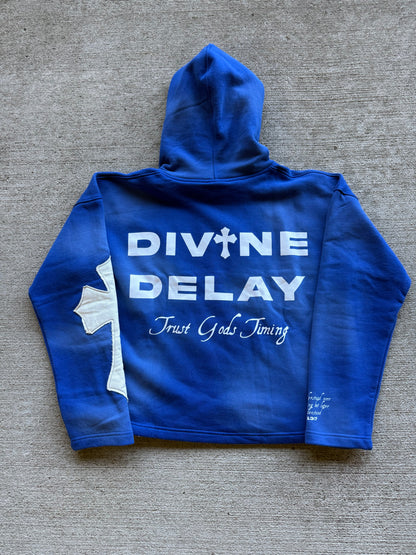 Blue Gods Timing Hoodie