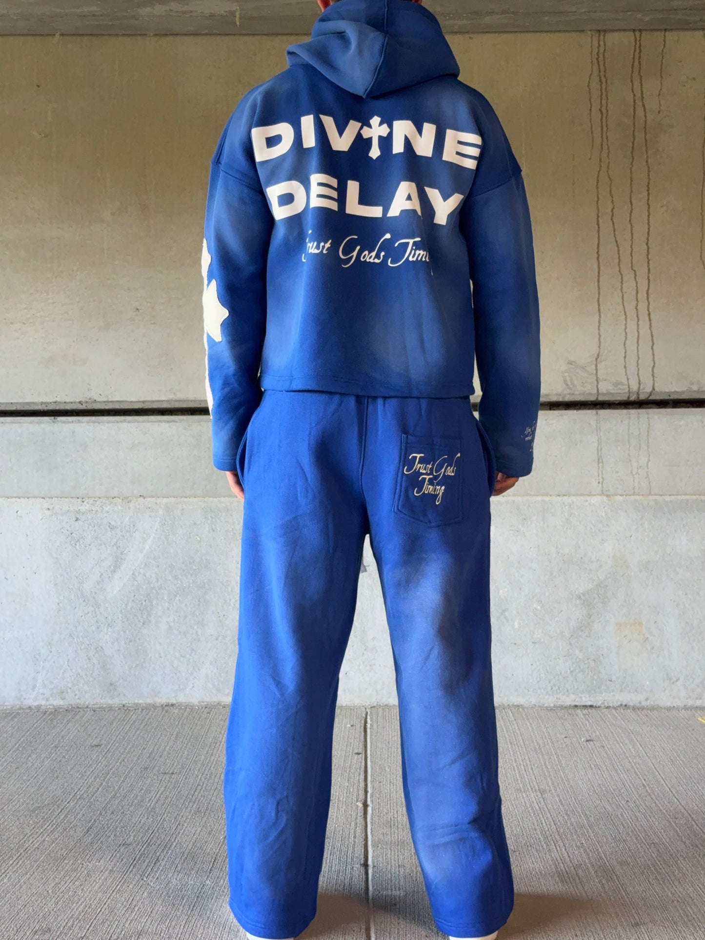 Blue Gods Timing sweats