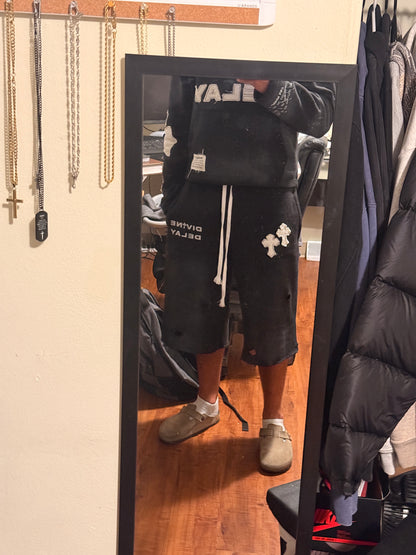 Black Gods Timing Sweat shorts