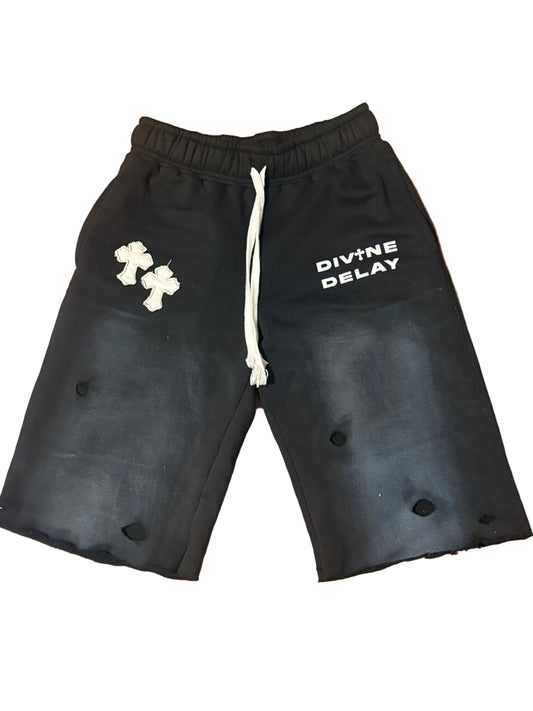 Black Gods Timing Sweat shorts